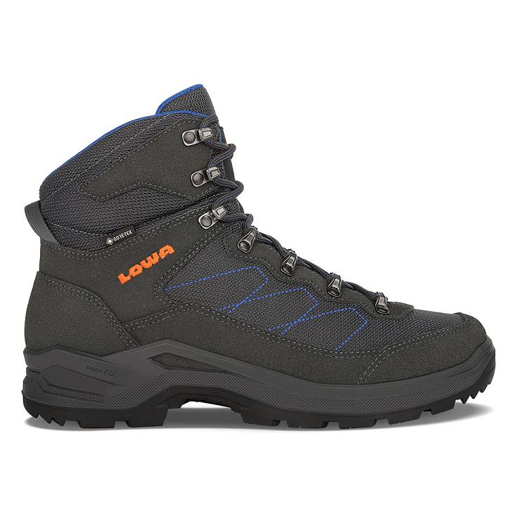 Lowa Taurus Pro GTX Mid Ορειβατικα Μποτακια Ανδρικα Μαυρα Γκρι Greece 98674XGNL